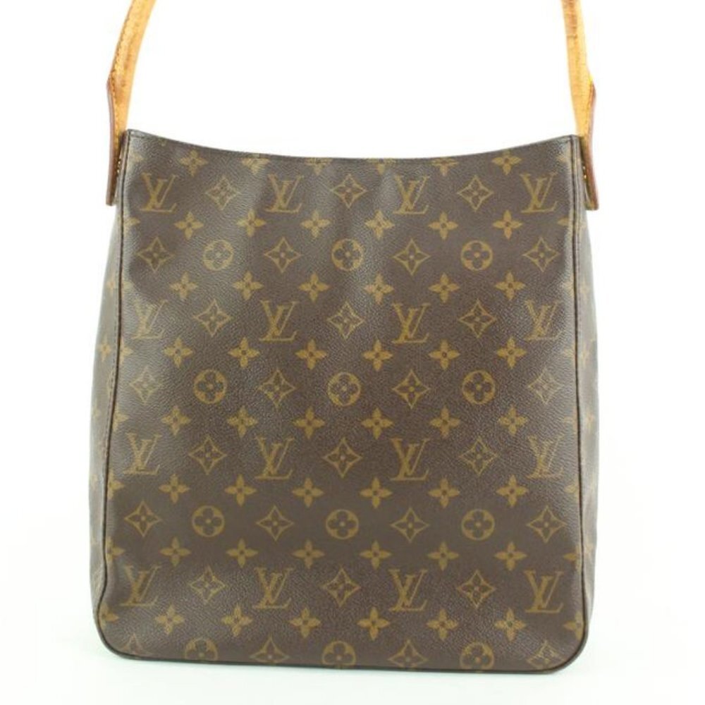 Louis Vuitton Monogram Looping GM Zip Hobo 493lvs3